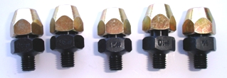 5 Piece Threaded Collet Set (#40,#30,#21,#10, & 1/4")